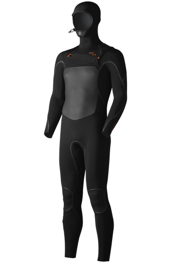 Heren Heat Wetsuit 5/4 met Hood