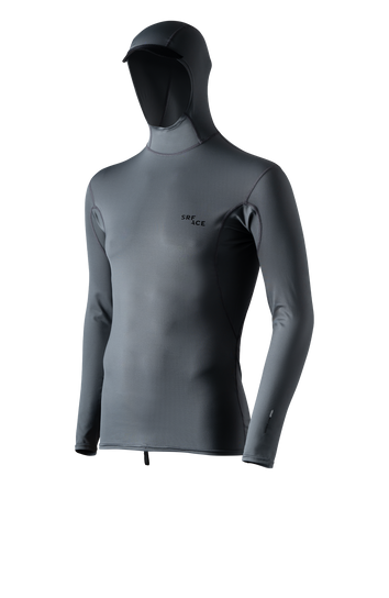 Men's UV Long Sleeve Hooded Rashguard