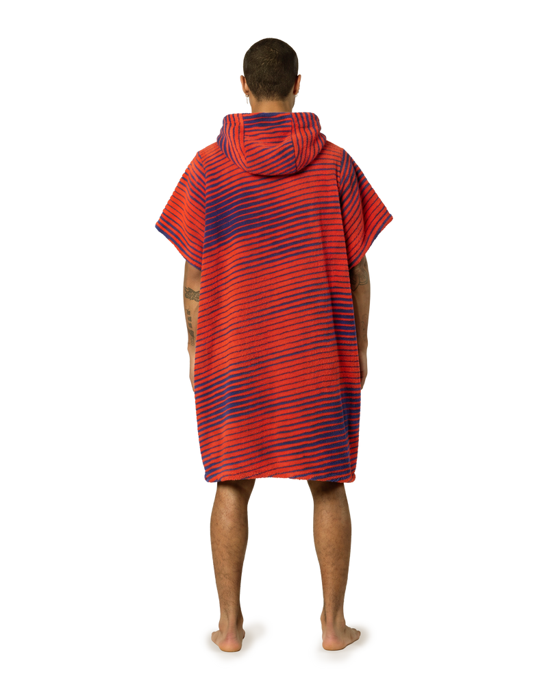 Organic Cotton Poncho – Sunset Edition