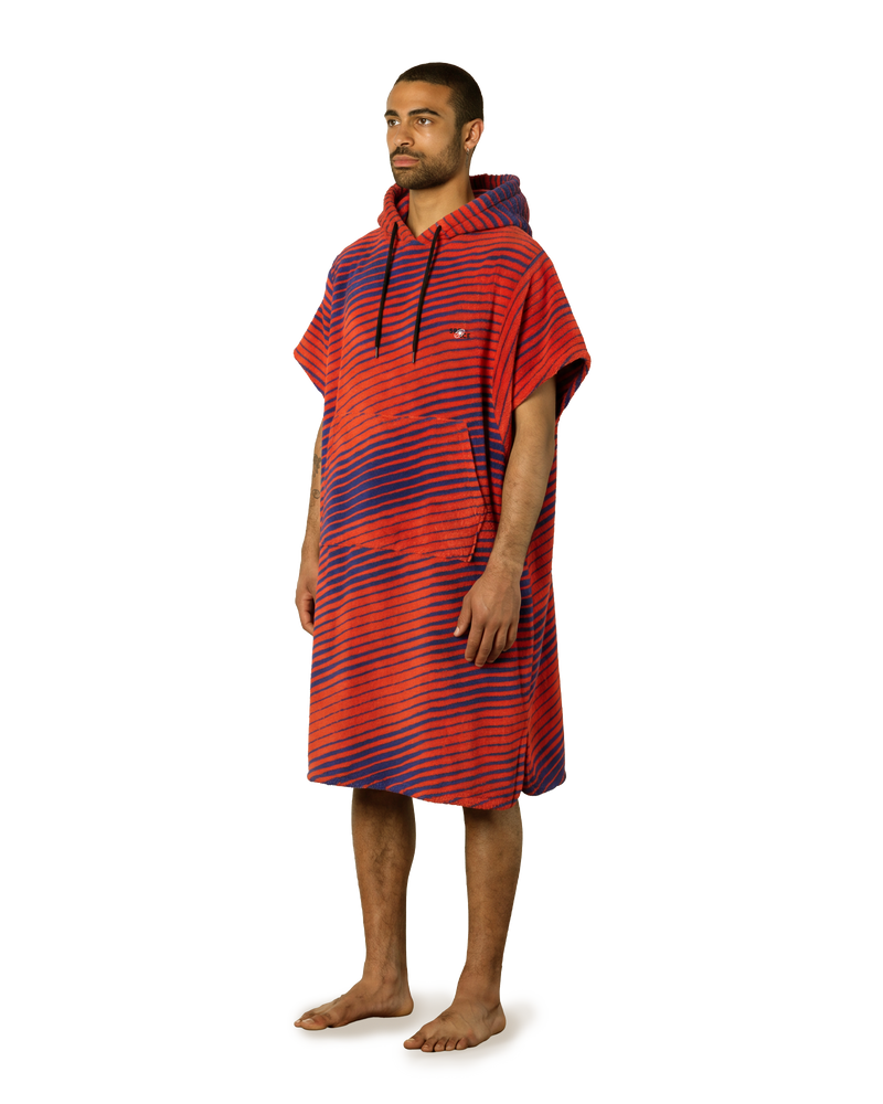 Organic Cotton Poncho – Sunset Edition