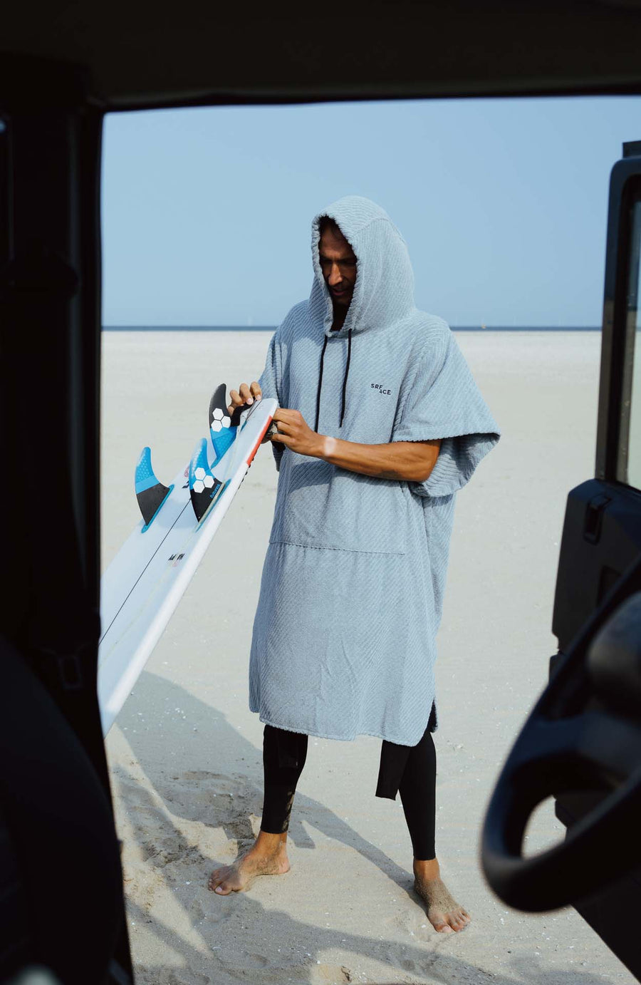 Bio-Baumwollponcho