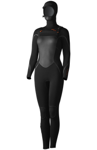 Dames Heat Wetsuit 5/4 met Hood - 12XLS