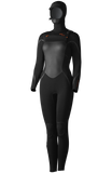 Refurbished Dames Heat Wetsuit 5/4 met Hood